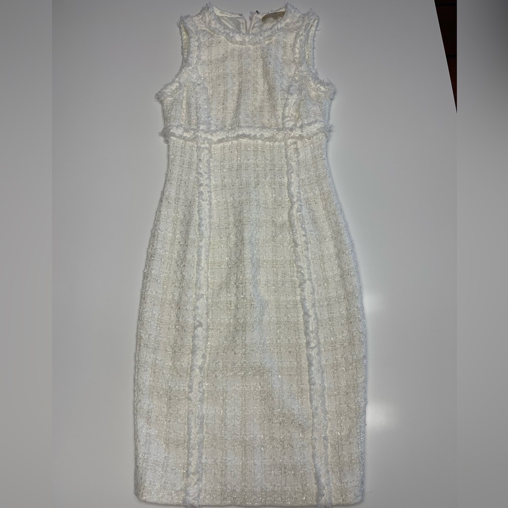 Michael kors  white and ivory dress